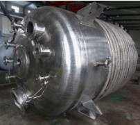 Stainless steel half piped reactor